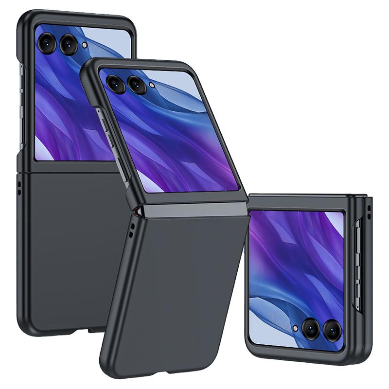 For Motorola Razr 50 Ultra 5G Case Skin-Touch Rubberized Hard PC Phone Cover