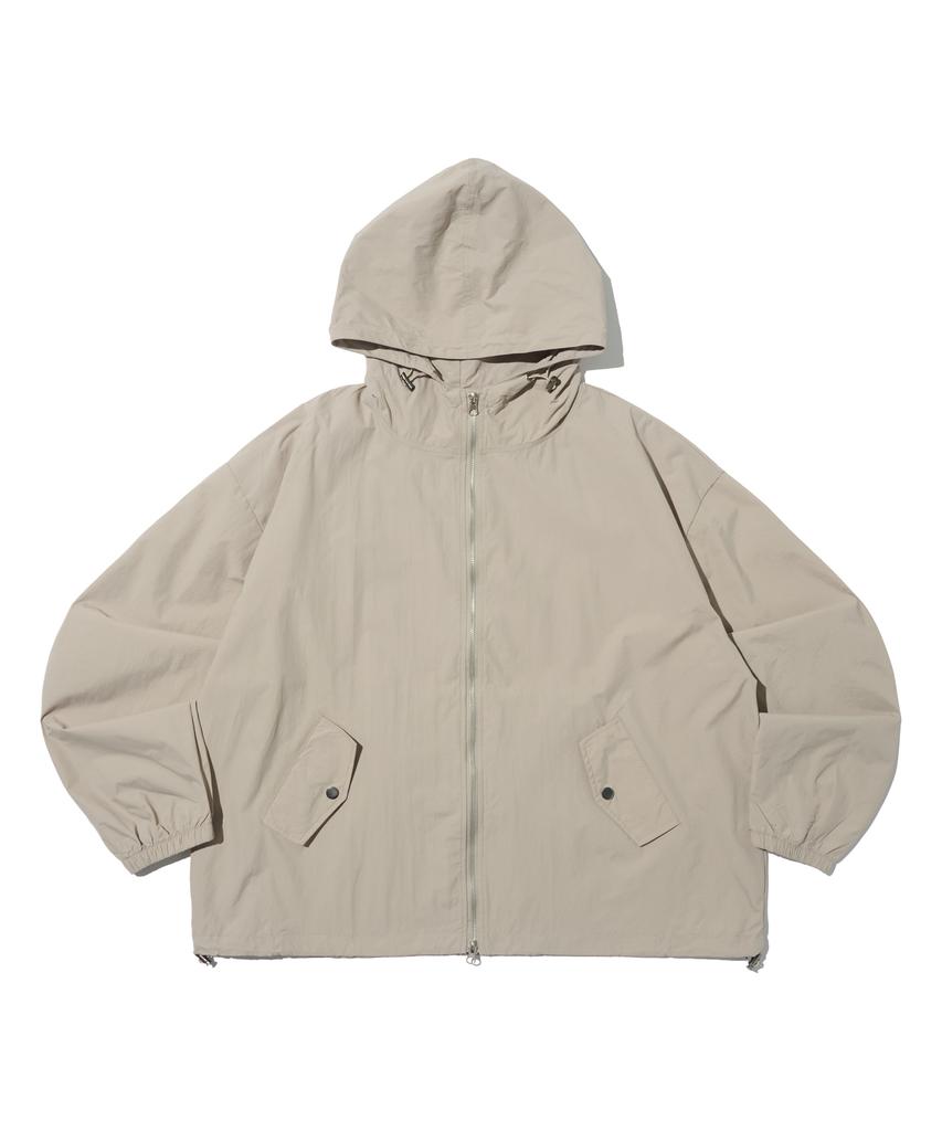 TAILOR STUDIO Basic Hooded Field Jacket (Beige)