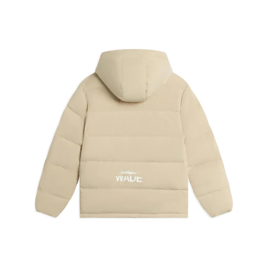 Li Ning Down Jackets Men's Ecru Hooded Thickened Other AYMS145-3