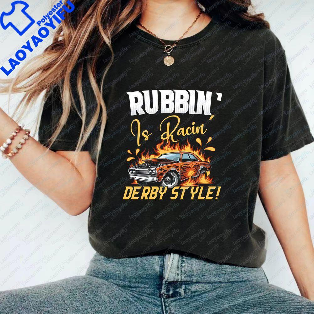 Fun Crazy Demiby Demolition Demonstration Demiby Muddy Track Printed Shirt Short Sleeve Shirt for Both Unisex and WoUnisex T-Shirt