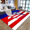 Football Club Pattern Rug, Indoor/Outdoor Mat, for Picnic, Gameroom, Bedroom, Office, Living Room, Home Decor Carpet, Birthday Gift