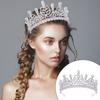 Elegant Bridal Tiara with Rhinestones Adjustable Crown for Wedding and Pageants Elegant Hairpiece Hair Accessories