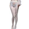 Suspender Pantyhose Rhinestones Fishnet Thigh High Stockings Hight Waist Tights Pantyhose Garter Belt Tights Hosiery