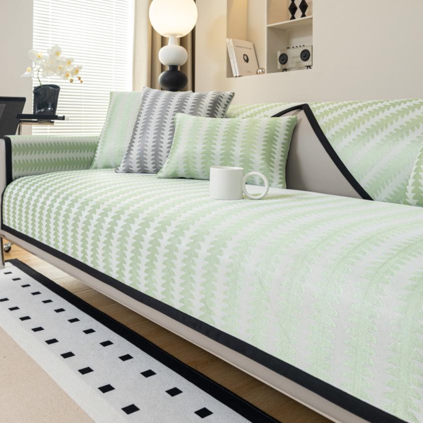 

Чехол для дивана Cool Sofa Technology Ice Silk, подушка для дивана в гостиной, летняя подушка, нескользящий чехол для дивана, пылезащитный чехол, ткань против царапин 70x70cm