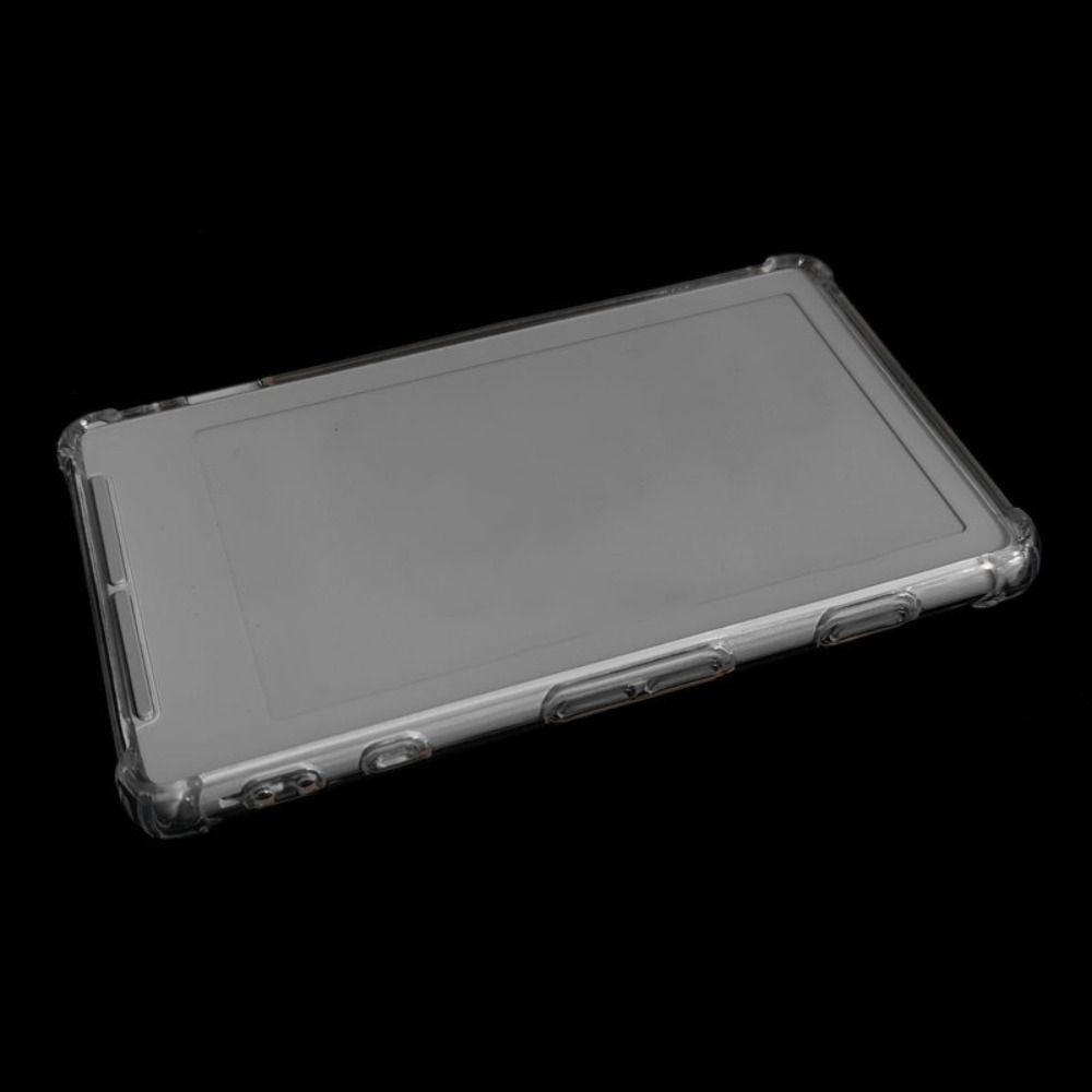 Premium Soft TPU 4.3" E-Reader Case Clear Airbag Protective Cover Reinforced Corner Durable Clear Back Shell for XTEINK X4