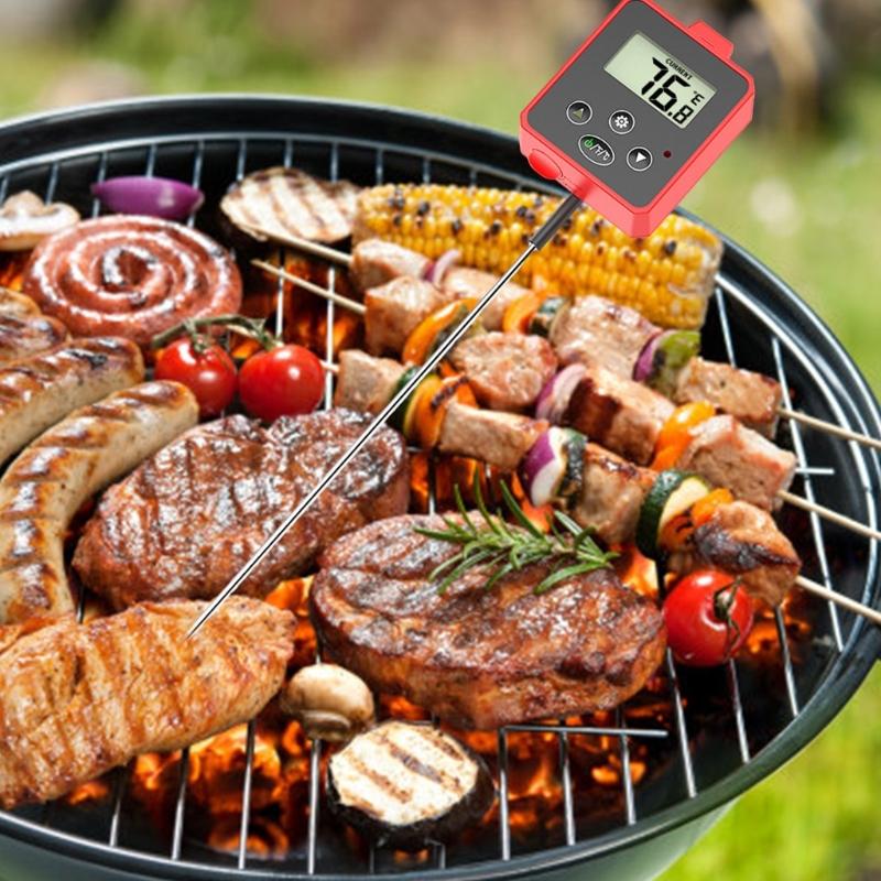 Fast  Read Digital Thermometers with Easy to Read Display Precisions Food Temperature Gauges for Cooking & Baking