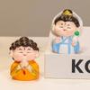 Chinese God Chinese New Year Figurines Resin New Year Mascot Doll  Home Party Decor