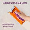 Ergonomic Sandpaper Holder Sanding Tool With Stable Clamping Mechanism Versatile Surfaces Compatibility For Precise Work