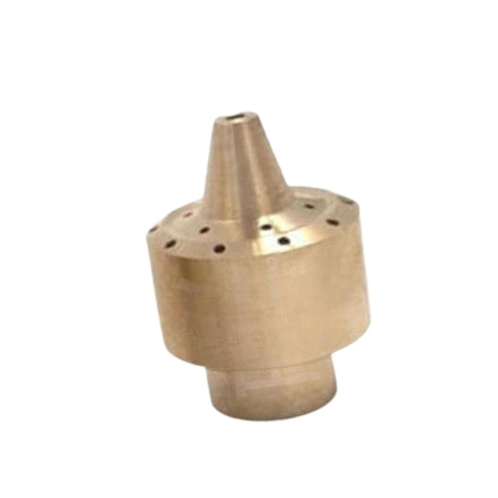 Brass Fountain Nozzle Rust Resistance Easy Installation Universal Fit Sprinkler