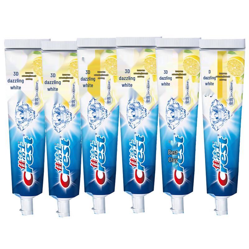 

Crest 3D White Lemon Tea Toothpaste 6-Pack