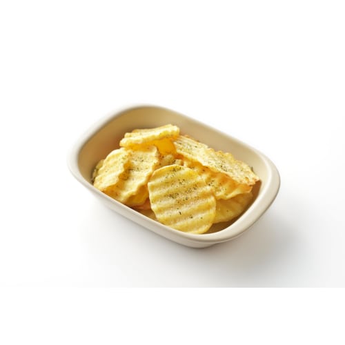 Shimomura Kogyo, Made In Japan, Tasteful Foods, Wavy Cutter ANC-731, Made In Tsubame-Sanjo, Niigata, White