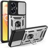 Armored Case for Realme C55, CamShield Slide, Silver
