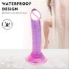 Realistic Dildo Anal Masturbator Sex Toys for Couples Skin Feeling Penis Suction Cup Penis Thrusting Dildo Phalos for Women