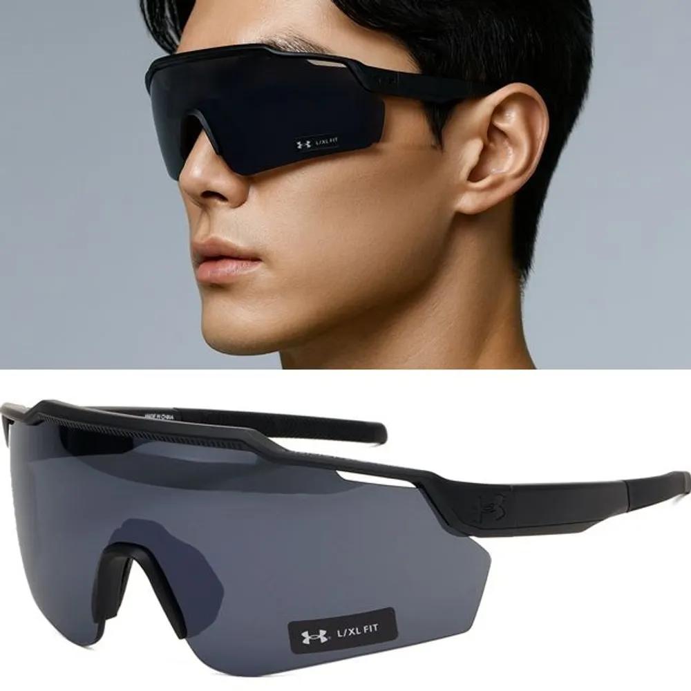 

Under Armour Sunglasses UA LEVELUP 003KA Gray Lens Sports Goggles for Riding and Golf Rounding