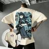 Demon Slayer Tokiro Anime Graphic T Shirt Men Women 2026 Summer Cotton Short Sleeve Tee Casual Tops Streetwear Manga Cosplay Y2k