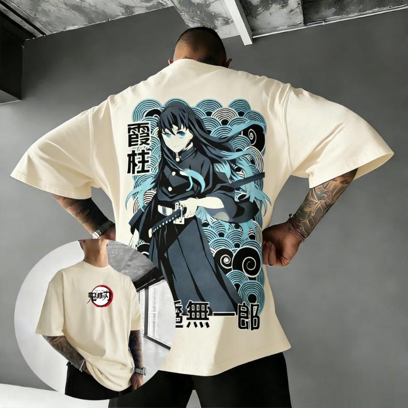 Demon Slayer Tokiro Anime Graphic T Shirt Men Women 2026 Summer Cotton Short Sleeve Tee Casual Tops Streetwear Manga Cosplay Y2k