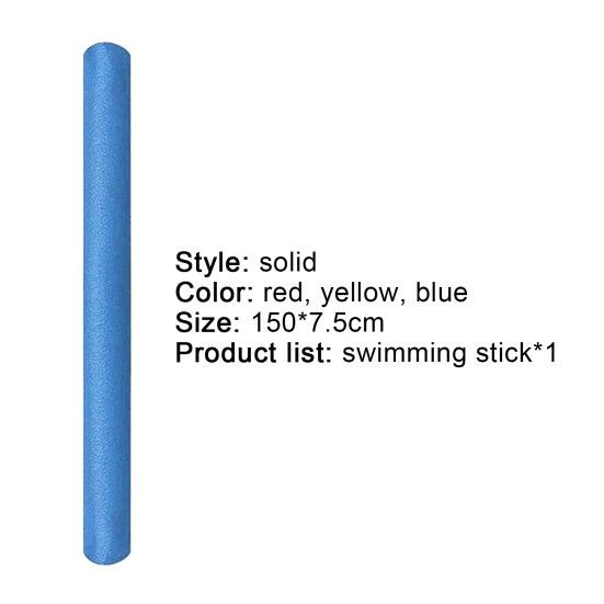 Swimming Foam Tube Solid Color Strong Buoyancy EPE Floating Rod Tube Noodle for Swimming Pool