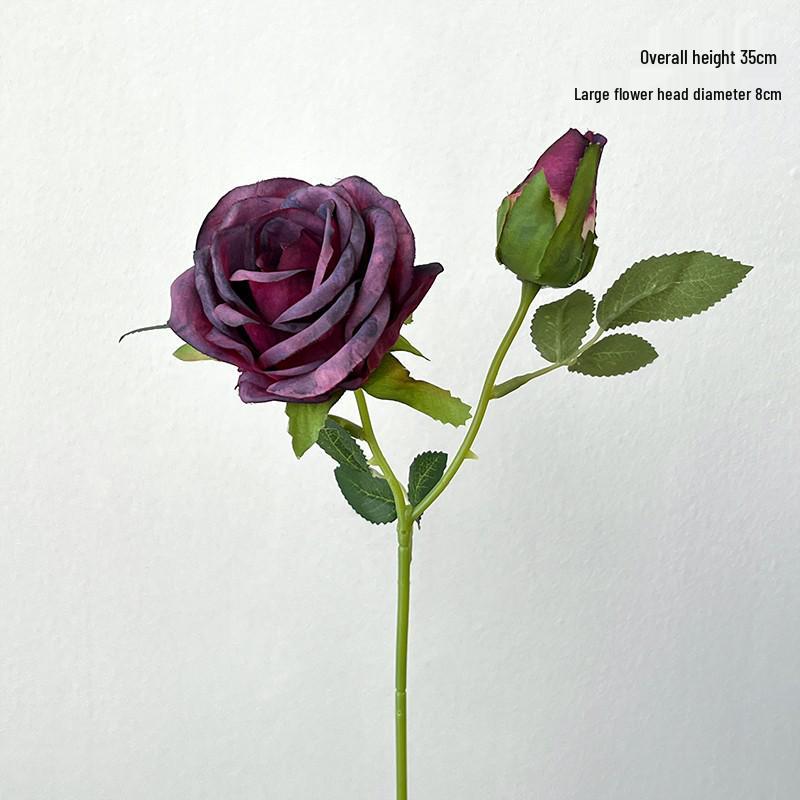 Flori Artificiale Seria Violet: Floral Decorativ Elegant pentru Casă, Nuntă, Cameră Model și Decor Moale.