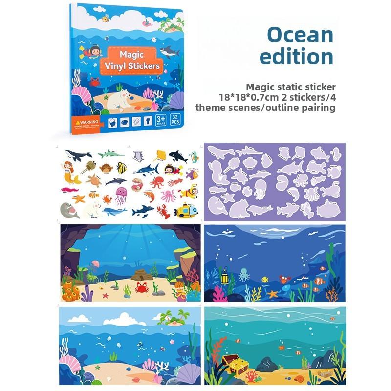 

Транспорт Динозавр Животное Океан Тема Книги Раннее Образование Обучающая Игрушка Ocean