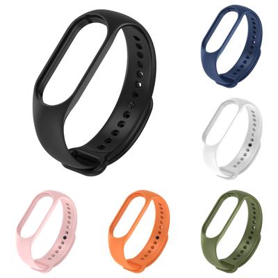 Evrensel Mi 7/6/5 Mi Band 7 saat kayışı Akıllı Spor Mi Band 7 Silikon Yedek Kayış Mi Band 7 Bilek Kayışı