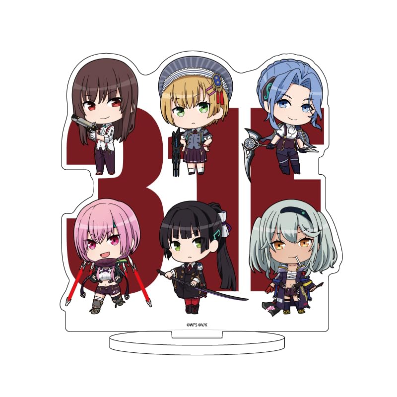 

A3 Heaven Burns Red 07 31st F Unit Character Character Acrylic Figure [Mini Illustration]