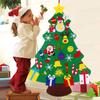 Kinder DIY Filz Weihnachtsbaum Frohe Weihnachten Dekorationen für Zuhause 2021 Weihnachtsschmuck Navidad 2022 Neujahr Geschenke Weihnachtsbaum