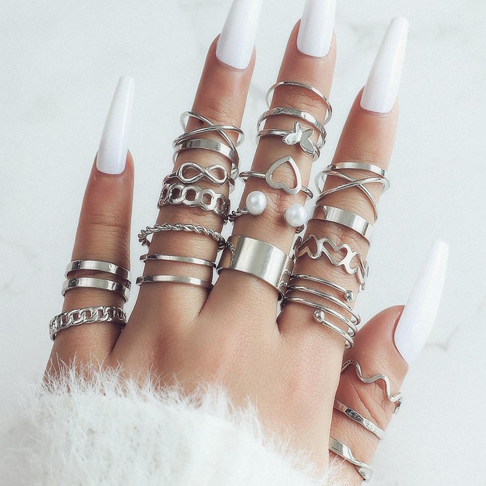 Decorations Finger Rings Gift Gold/Silver High Quality