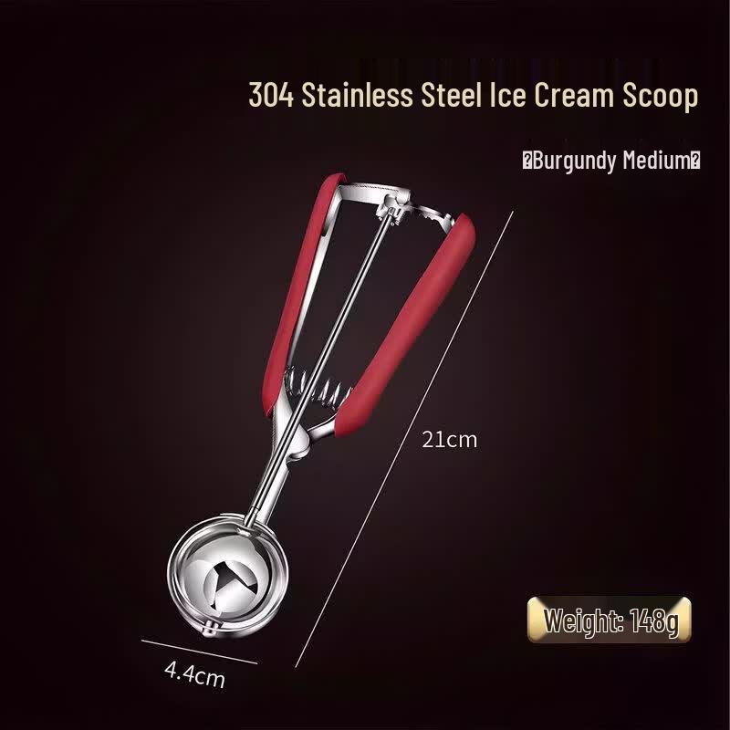Stainless Steel Ice Cream Scoop Set