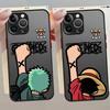 Case for iPhone 17 Pro Max 11 7 8 SE 14 13 Mini 16 Plus XS XR 15 Air 12 Funda Back Phone Cover One Pieces Zoro Luffy