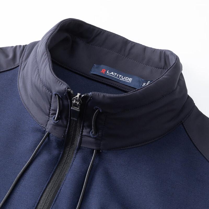 MONTAGUT Men's Stand-Collar Thick Warm Jacket