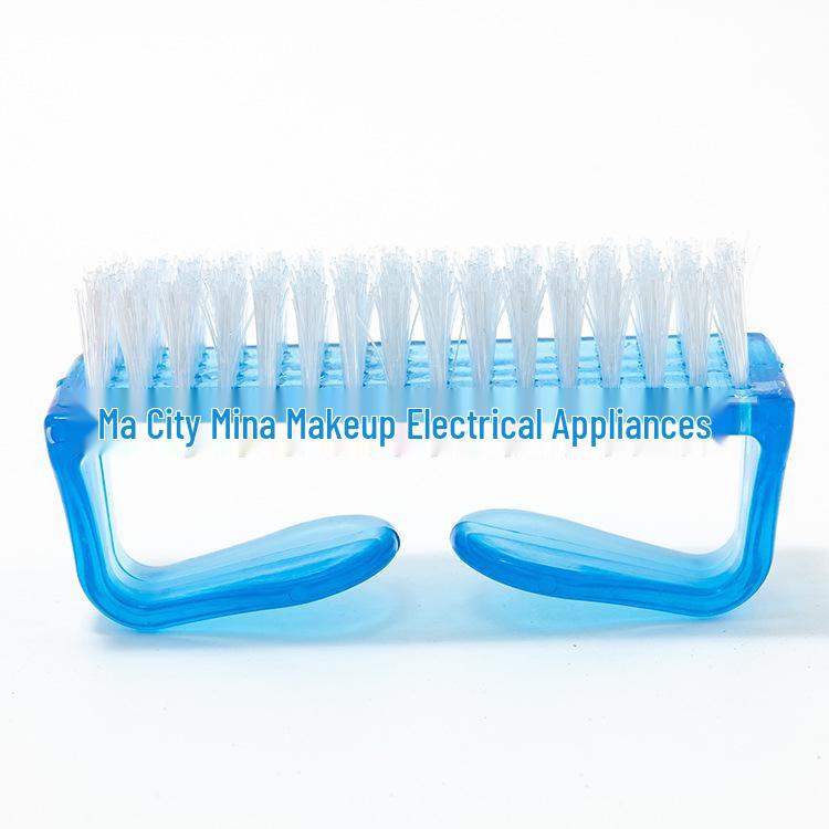 

Нейл-арт Большая пластиковая роговая кисть для пыли и инструмент для чистки синий