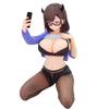 16CM Anime Mocha Jiang Jiang Jiang Figure Beautiful Girl Kneeling Position Sexy Toys Gifts Collection Decoration Ornaments PVC
