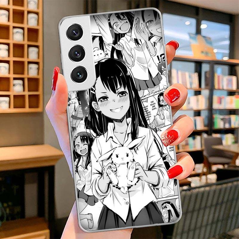 Nagatoro San Anime Aesthetic Cover Phone Case For Samsung Galaxy S26 S25 Edge S24 Ultra S23 S22 Plus S21 S20 FE Soft Fundas Shel