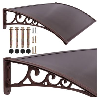 Plastic Canopy Miko 100X150Cm Brown