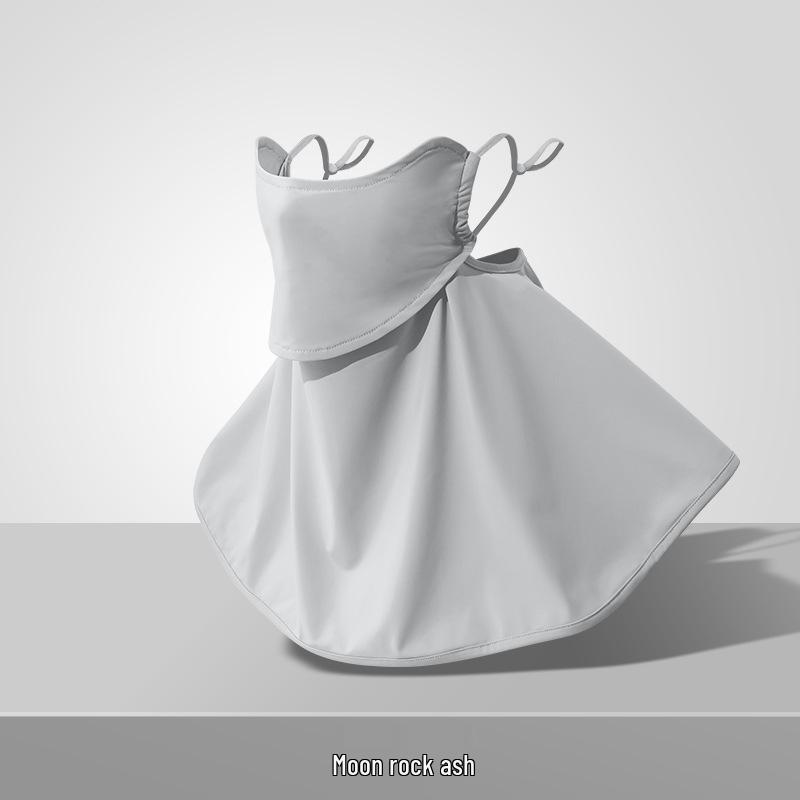 Blush Eye Corner 3D Sunscreen Mask: Breathable, UV-Protective Nylon Ice Silk for Summer Women