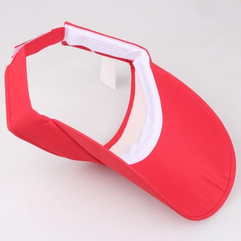 Customized Logo Printed Visors For Men Women Empry Top Hats Ladies Outdoor Sports Tennis Sunhat Breathable Cap Gorra Wholesale