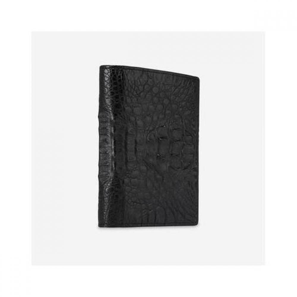 Daks Black Crocodile Leather Wallet Dbwa9f712bk