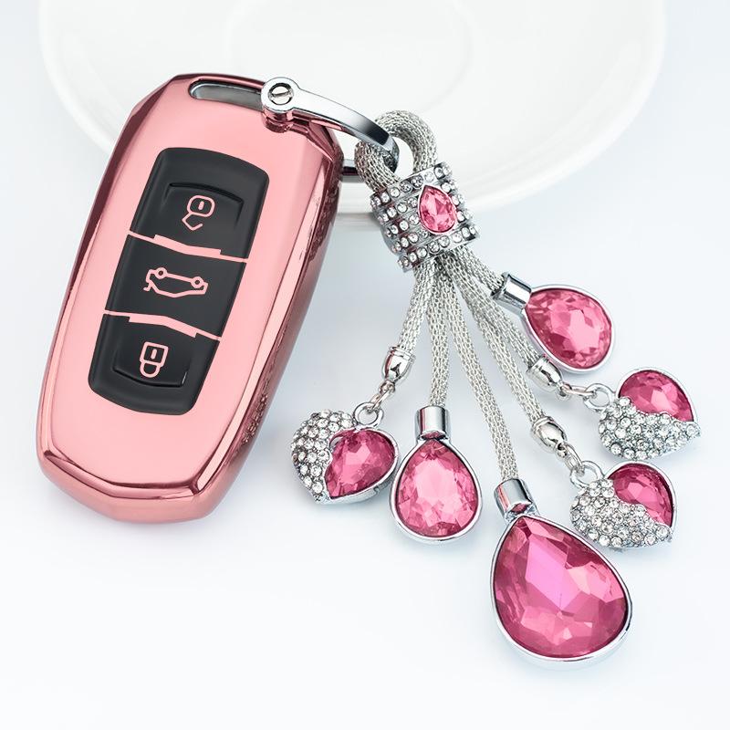 Gilt für Geely Schlüsseletui EmgrandgsBoyue New Million ModelsglSmart Borui VisionX6Autoabdeckung