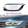 Fit For Volkswagen VW Tiguan L 2021-2023 Car Accessories Headlight Lens Cover Transparent Lampshade Headlamp Shell Plexiglass