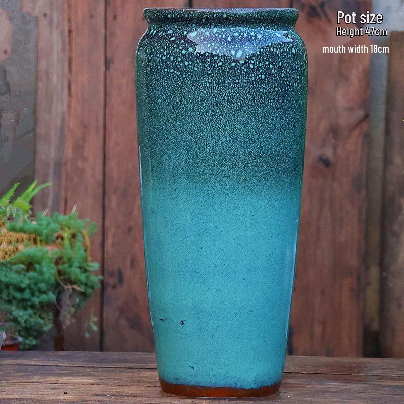 Extra Large Ceramic Succulent & Flower Pot for Trees and Plants
