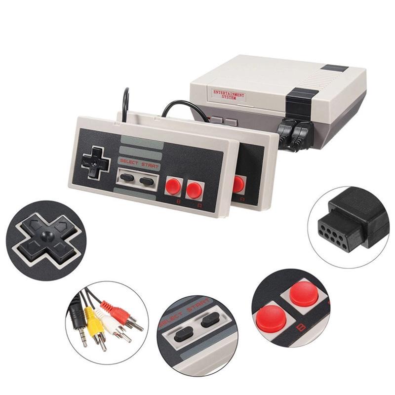 In-Stock Red & White Mini Wired Controller for NES Console