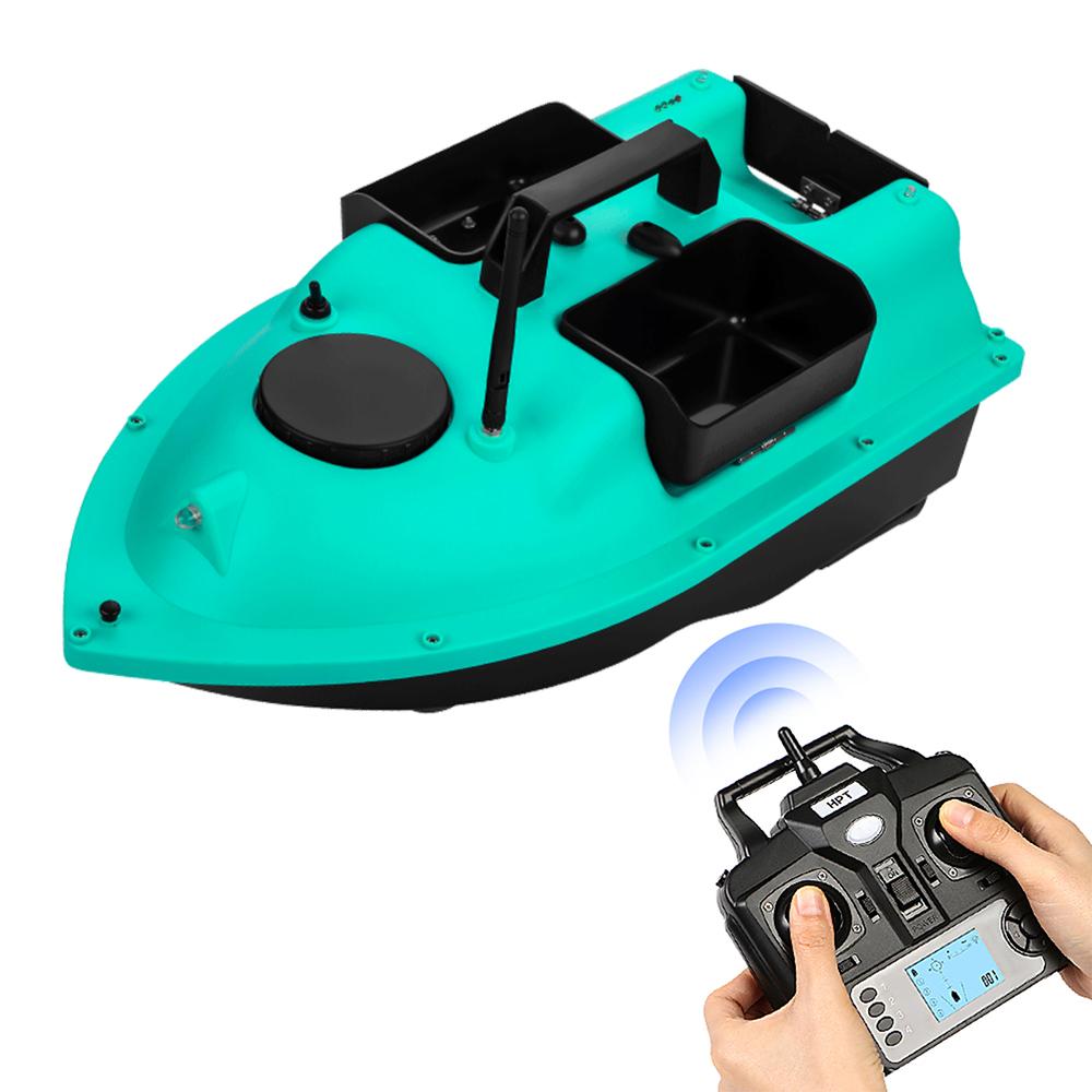Wireless GPS Fishing Bait Boat with 3 Bait Containers Remo Control Bait Boat with 16-points GPS