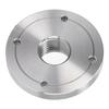 3-calowy uchwyt tokarski ze stali stopowej, tarcza czołowa do tokarki do drewna z 4 otworami na śruby do wrzeciona 1 cal x 8 TPI
