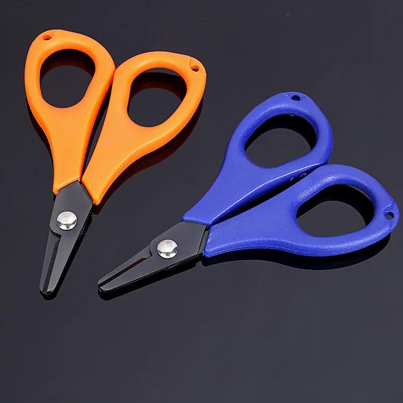 420 Stainless Steel Black Titanium Mini Fish Line Cutter Round Head Outdoor Fly Fishing Scissor Tackle Pesca Accessories