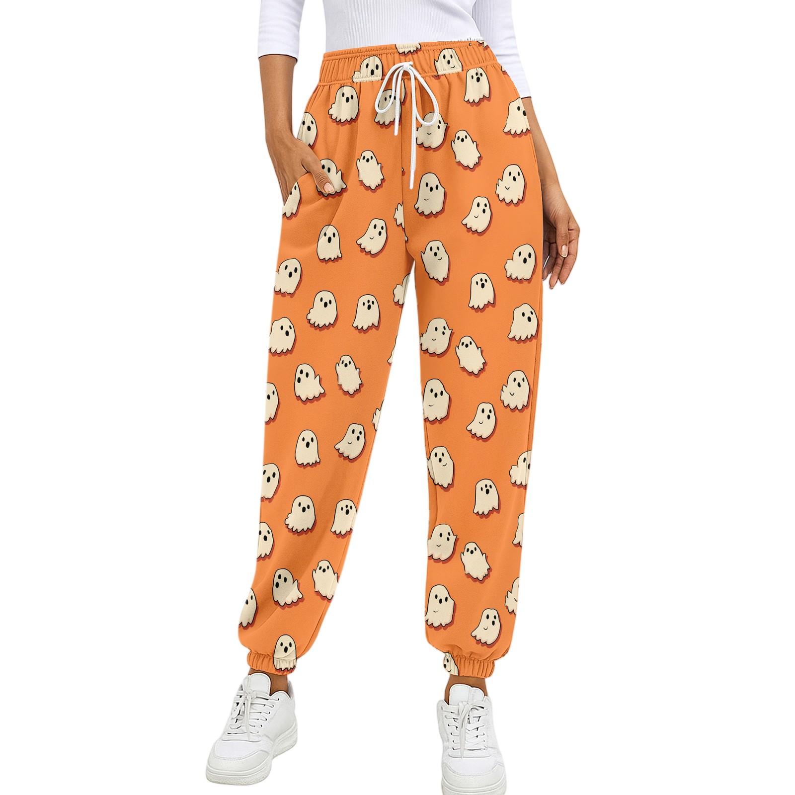 

Детские спортивные штаны с принтом на Хэллоуин, градиентные, с карманом на кулиске, повседневные 150