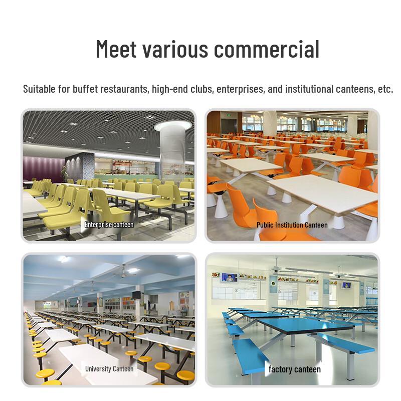 JOBO A8 Melamine Soup Spoons (20-Pack)