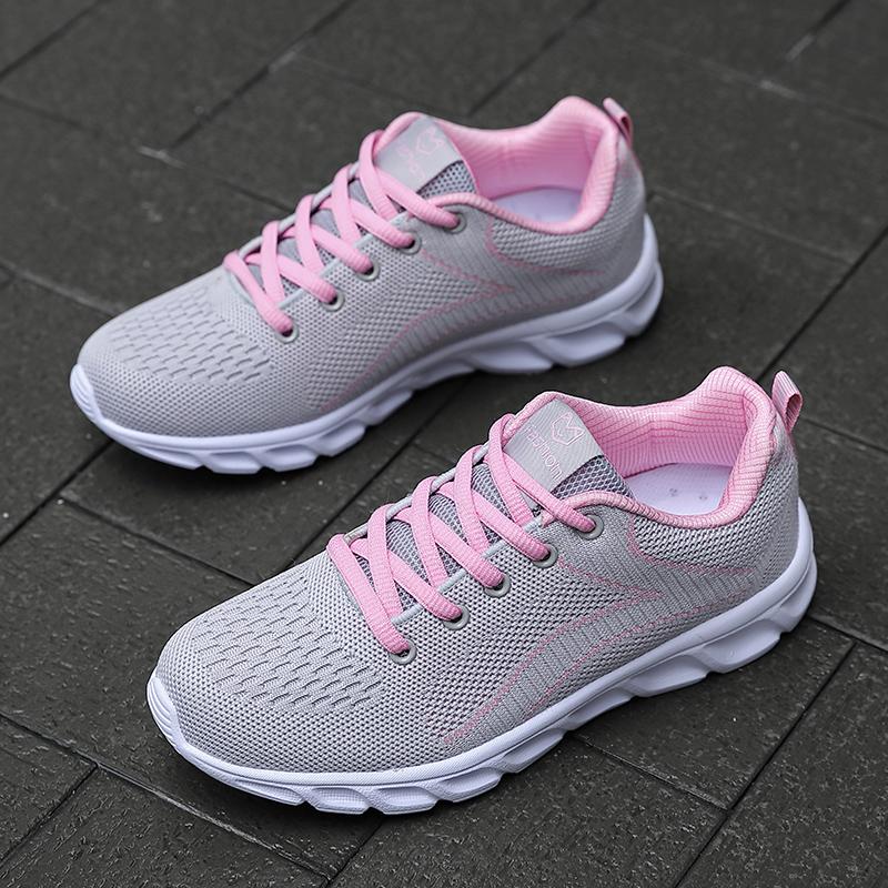 Dámské sportovní boty, venkovní, vysoce kvalitní běžecké boty, prodyšné, atletické, ležérní, tenisky, dámské neklouzavé sportovní boty na chůzi