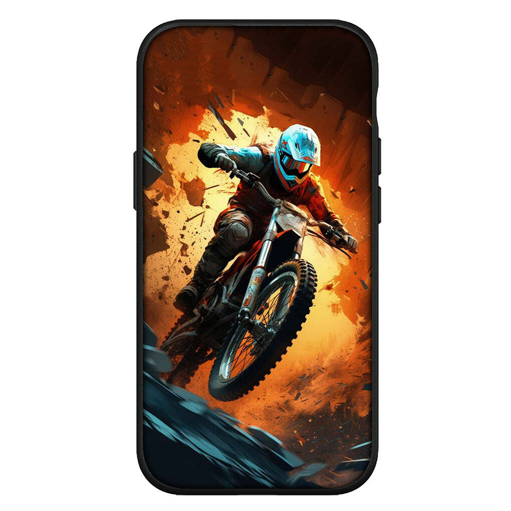 For iPhone 17 16 15 Xiaomi Poco F7 F8 X7 C85 C75 C71 M8 Redmi Note 14 13 12 11 Pro Max 14C 13C 15C A3 A4 Phone Case Moto Cross Motorcycle Mobile Cover