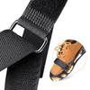 2Pcs Studs Anti-Skid Crampons Shoe Cover Straps For Climbing Snow Ice Shoe Adjustable Magic Paste Strap For Shoes