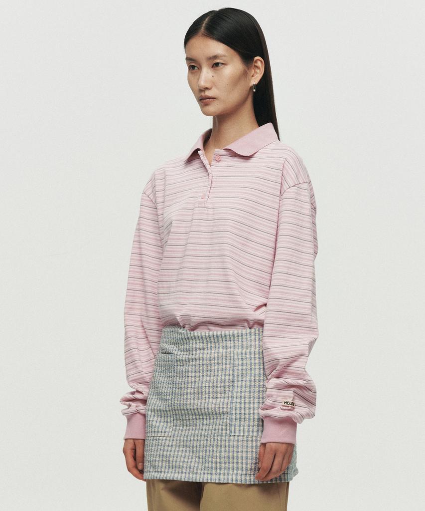 Hoite Het Oscar Stripe Polo (Light Pink)